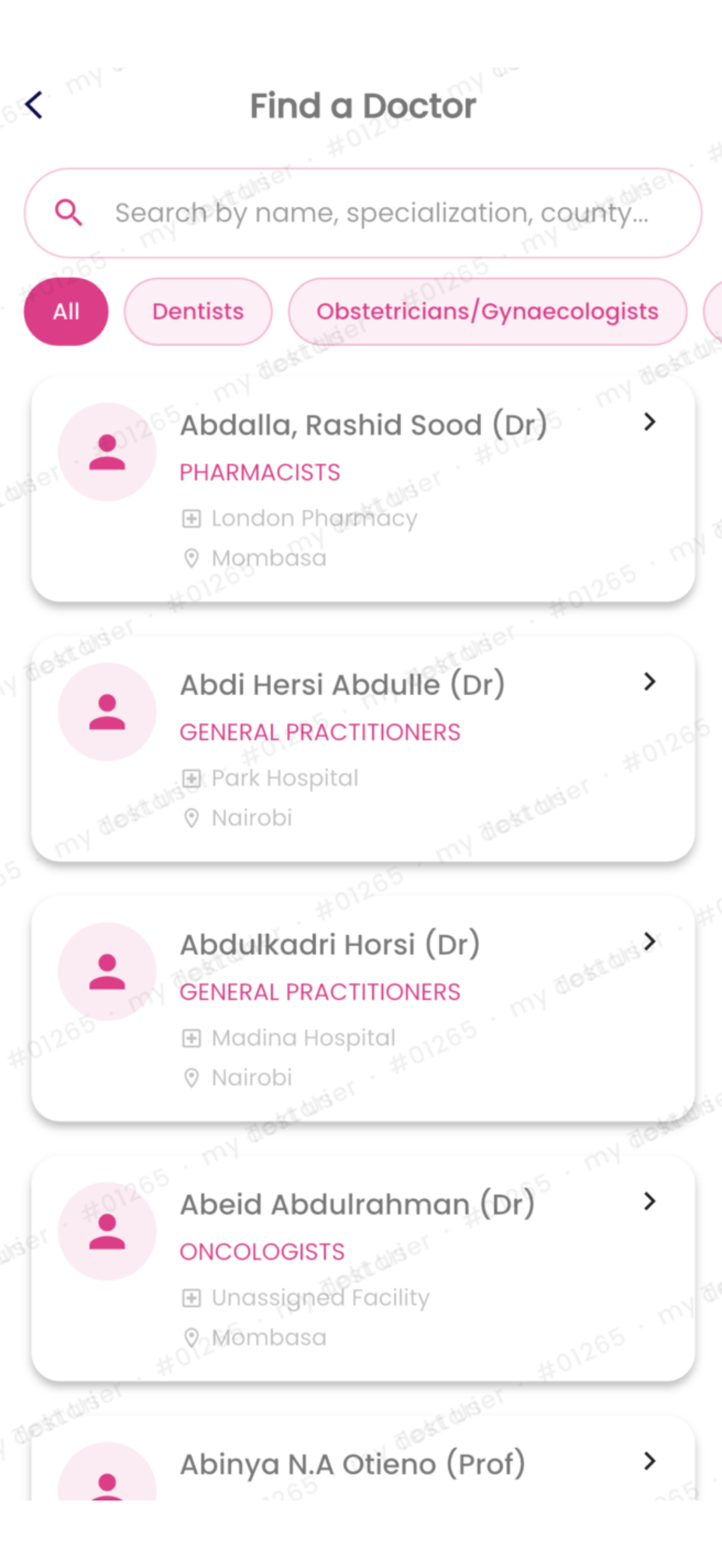 My Doktari app screenshot 8